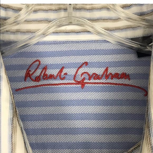 Robert Graham Mens Long Sleeve Shirt - Picture 9 of 9